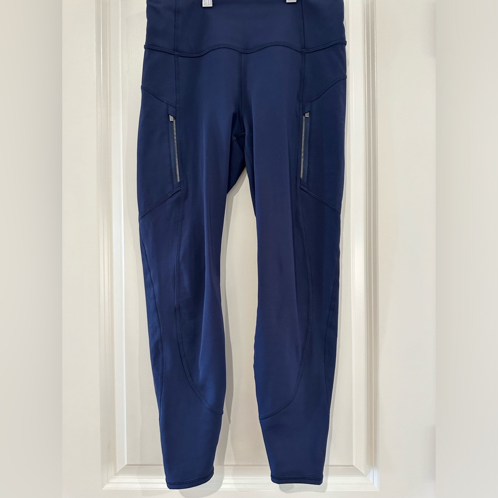 Athleta Rainier High Rise Legging - Dress Blue - Small Petite
